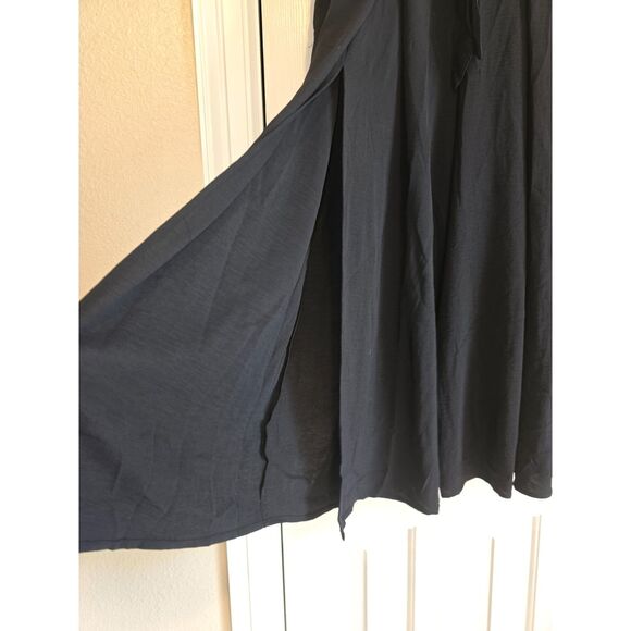 NWT Simplee Plus Elegant Split Leg Belted Flowy Wide Leg Pants Size 1XL - Picture 5 of 13